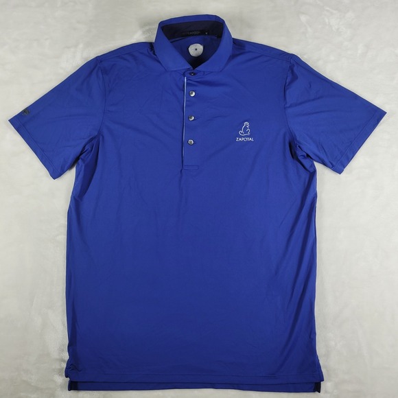 Greyson Other - Greyson Polo Shirt Men's Medium Blue Golf Performance Active Costa Rica‎ Zapotal